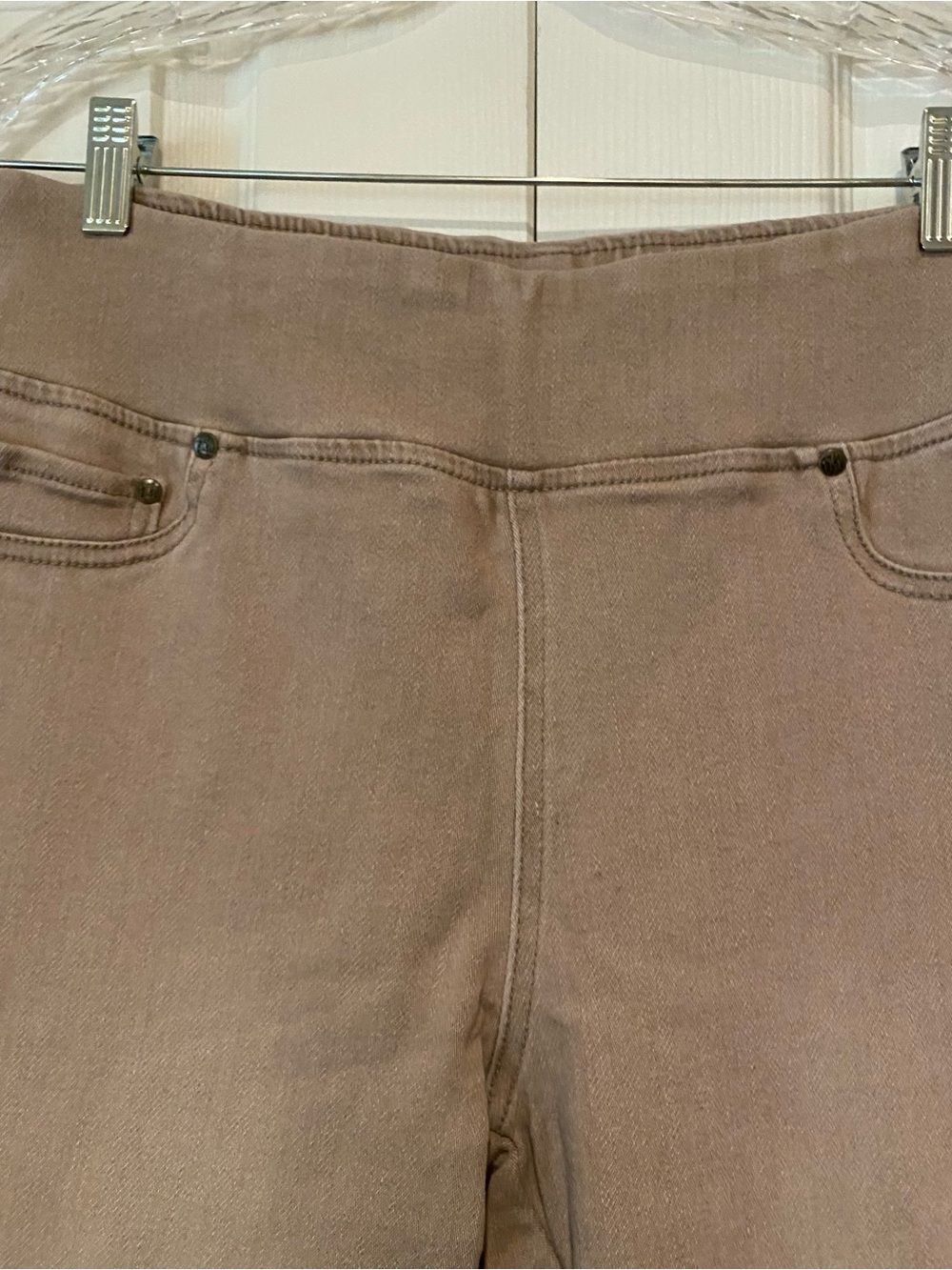 New DG2 by Diane Gilman Tan Bootcut Stretch Jeans - Picture 5 of 9